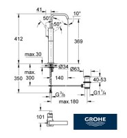 MONOMANDO LAVABO ALLURE GROHE
